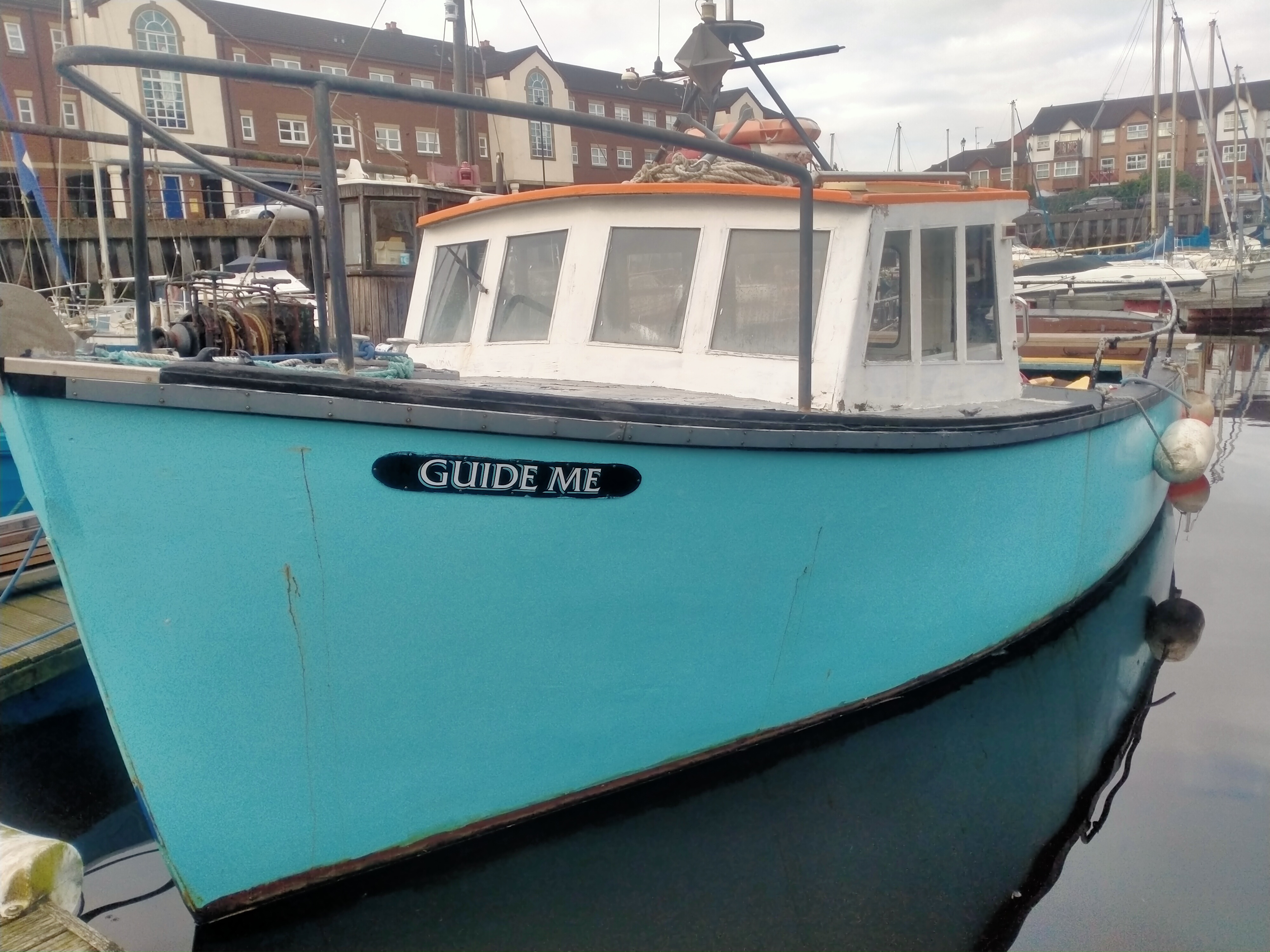 Guide Me moored