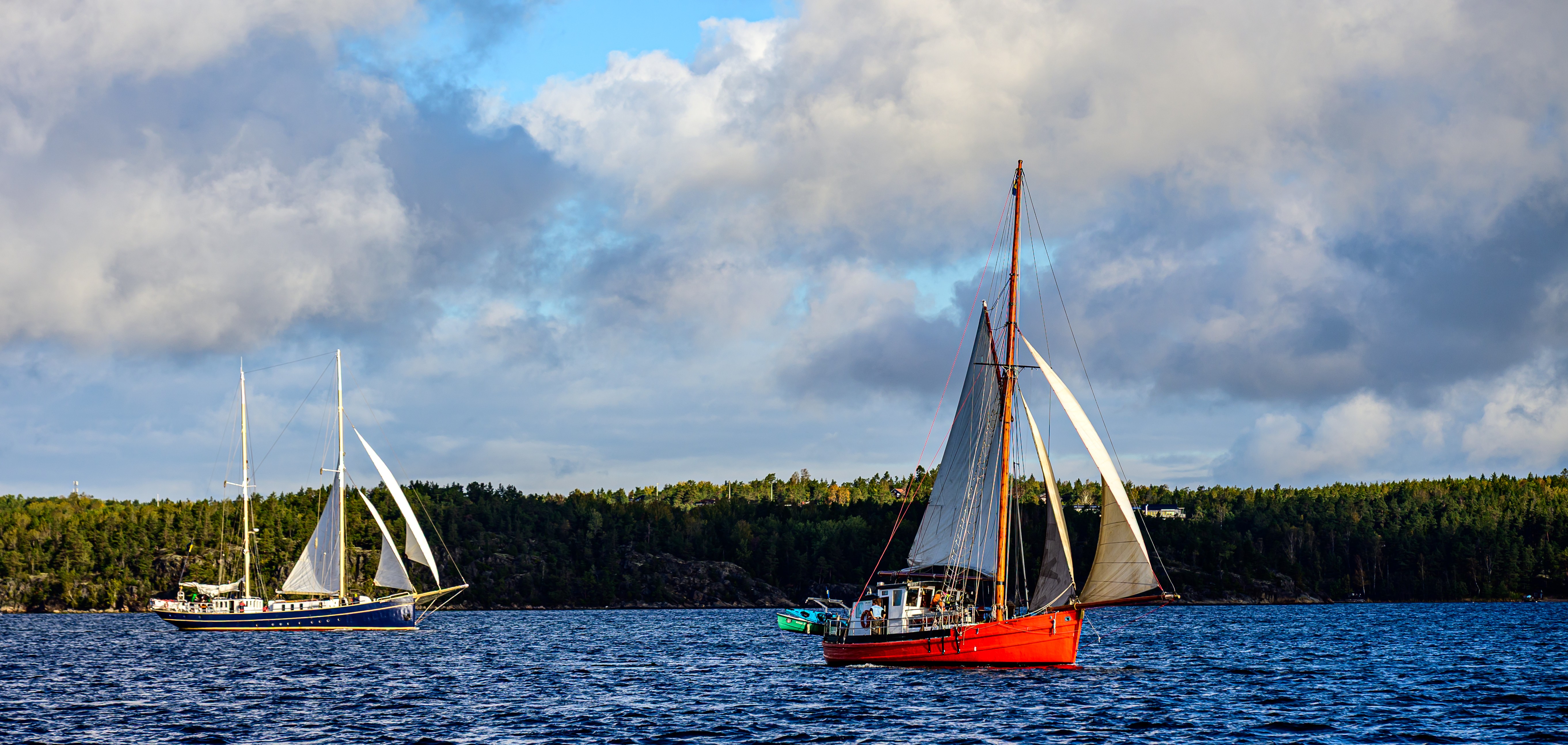 S/V Kess sailing near Stockholm