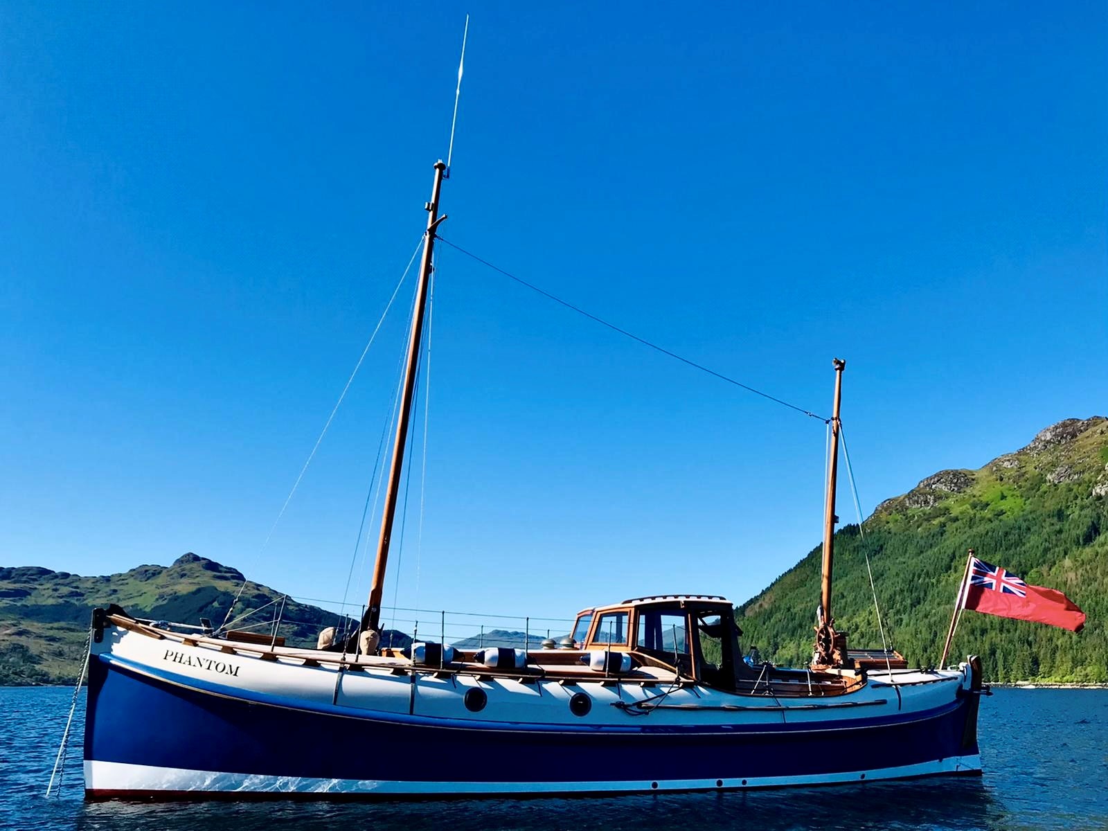 Phantom moored