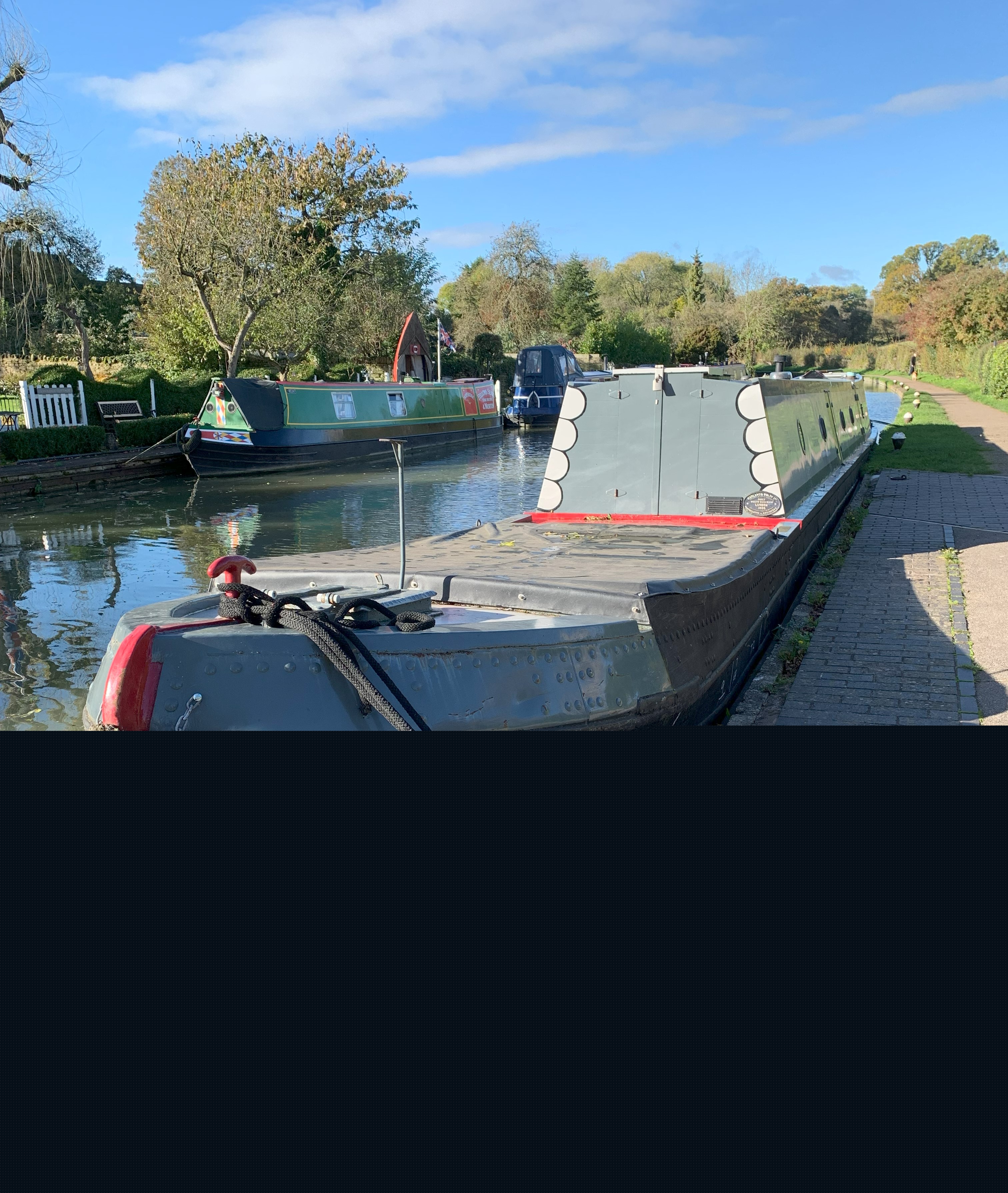 Marcellus from her bow at Stoke Bruerne 