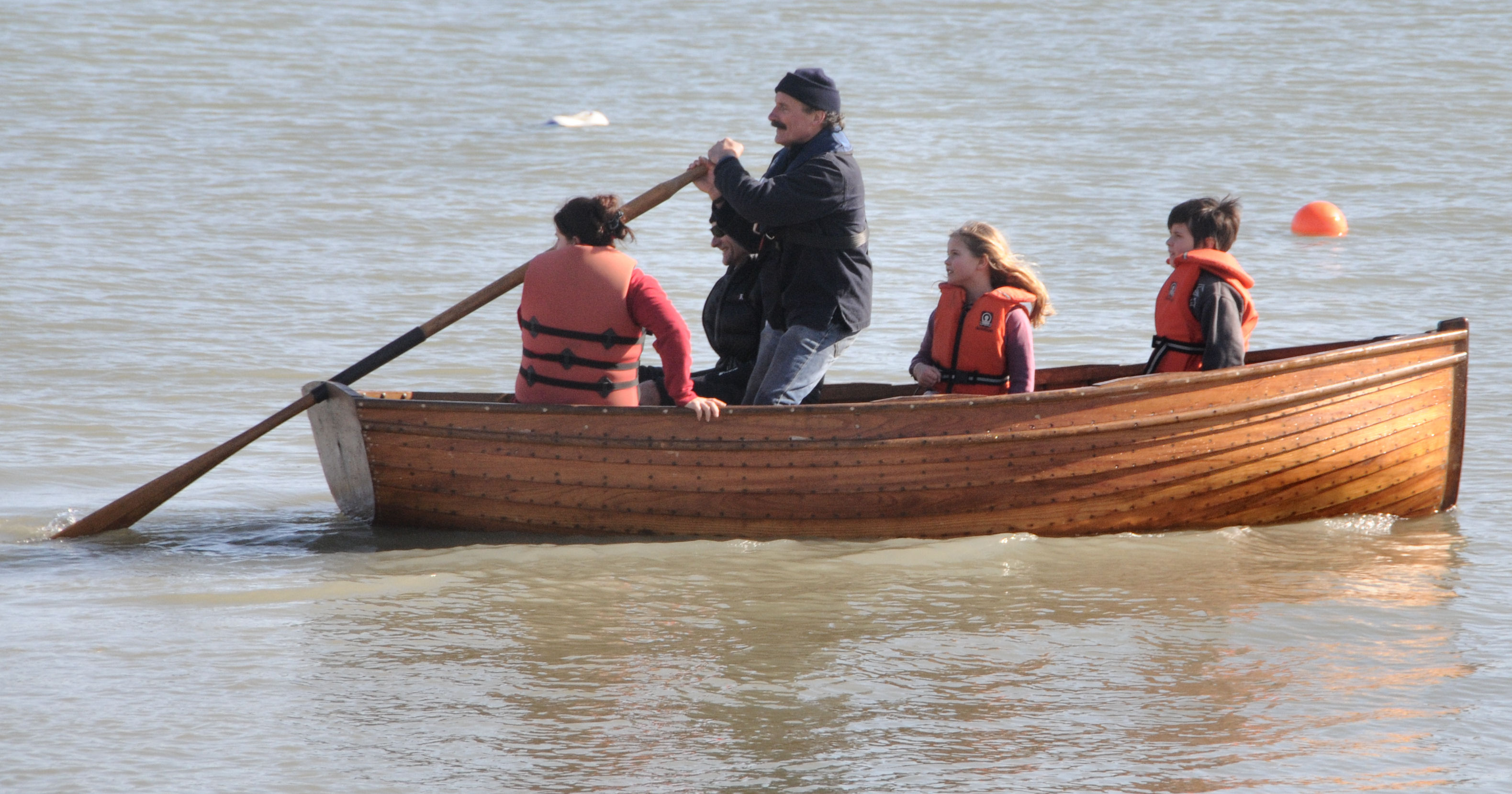 Silas Punt Replica during a scully lesson