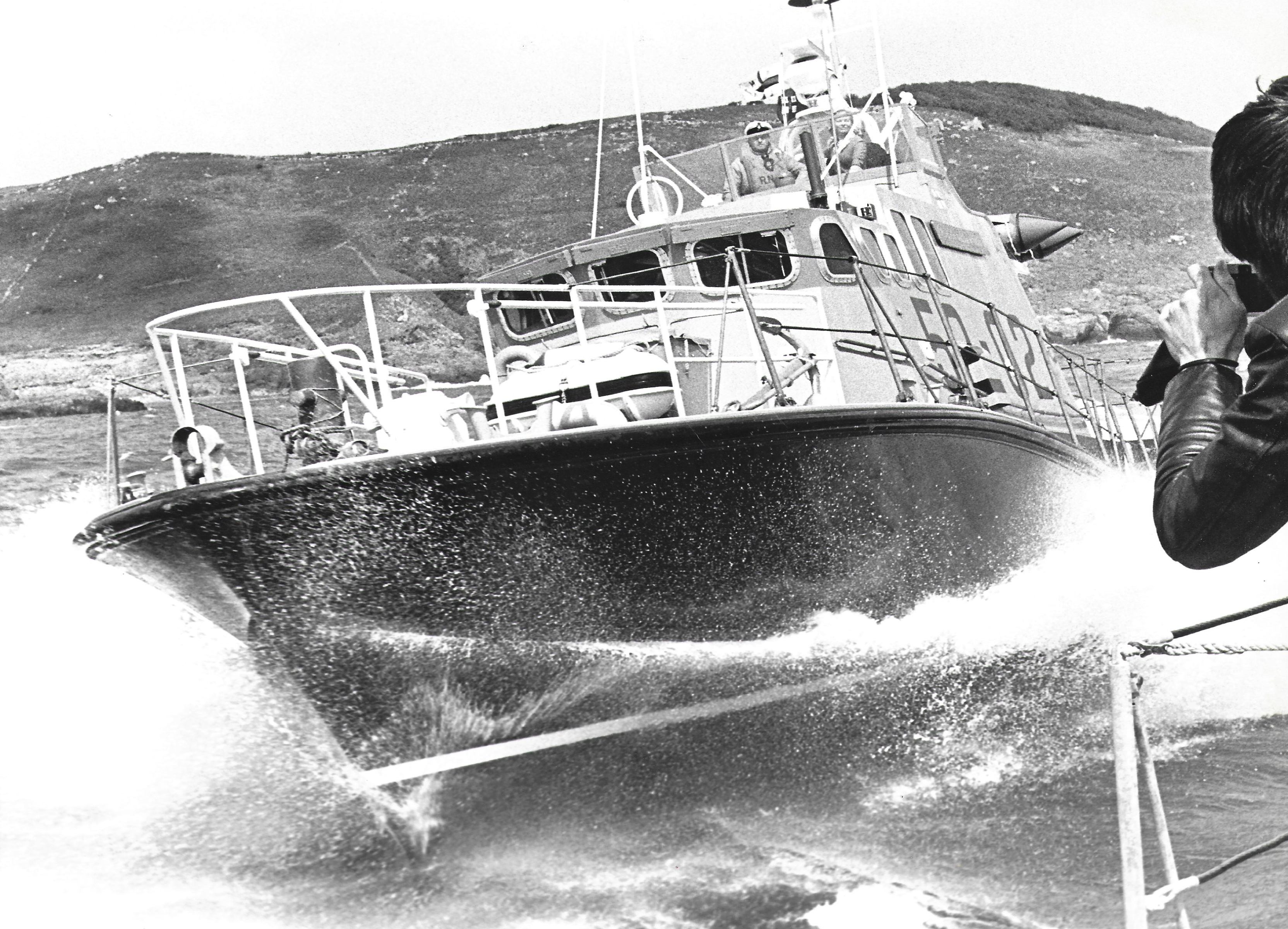 Sir William Arnold at sea