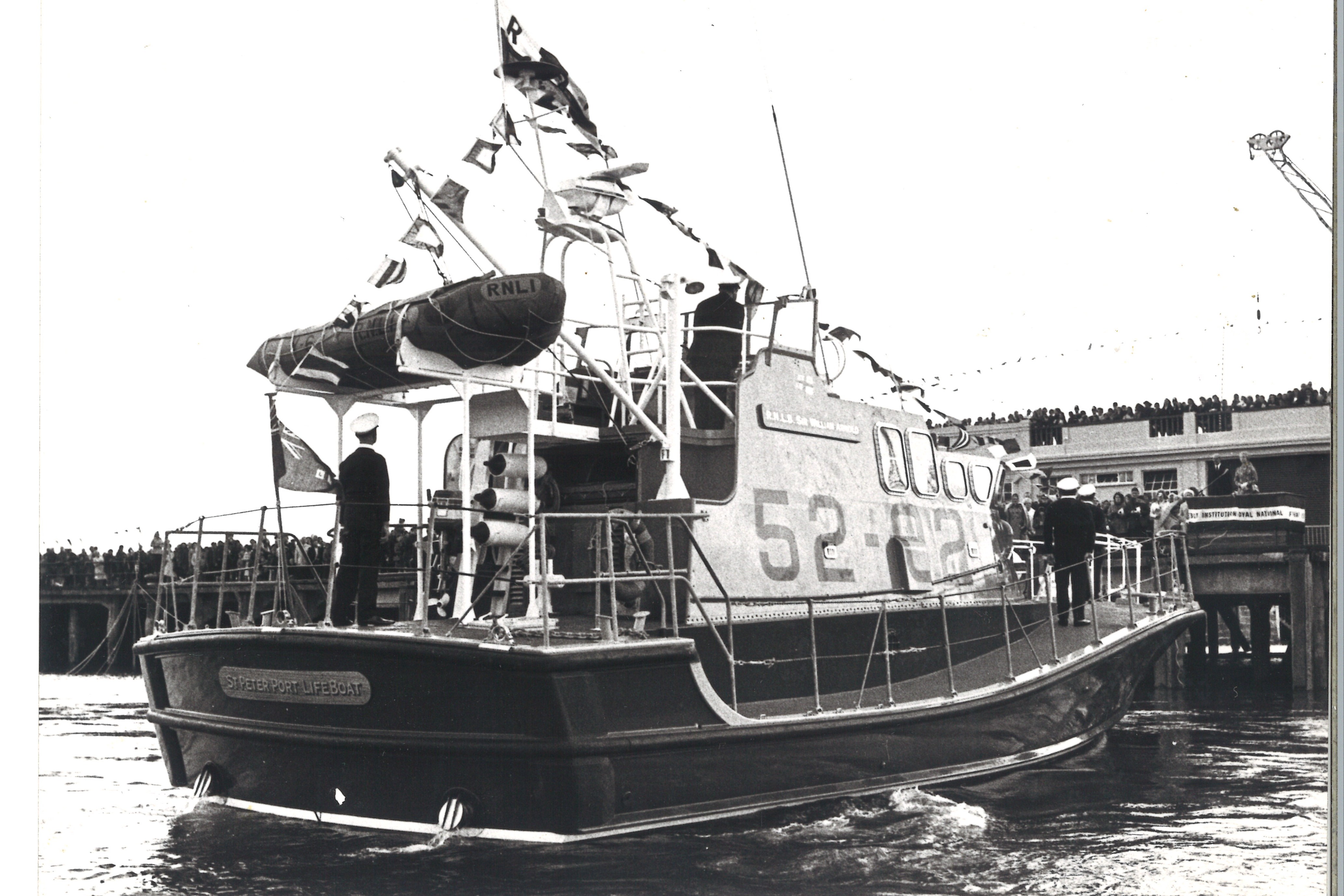 Sir William Arnold moored