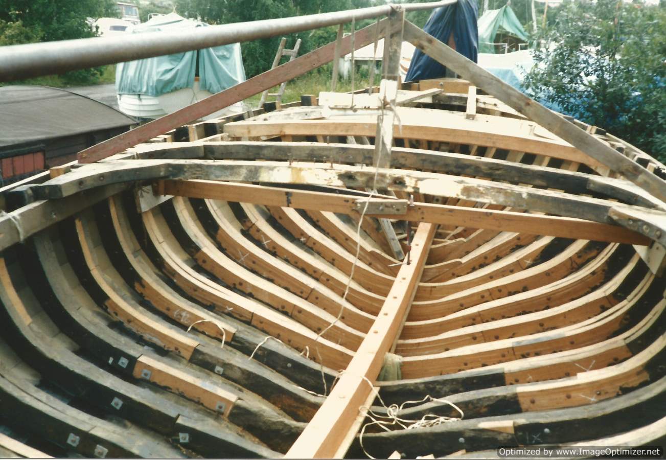 Hilda Marjorie's hull interior