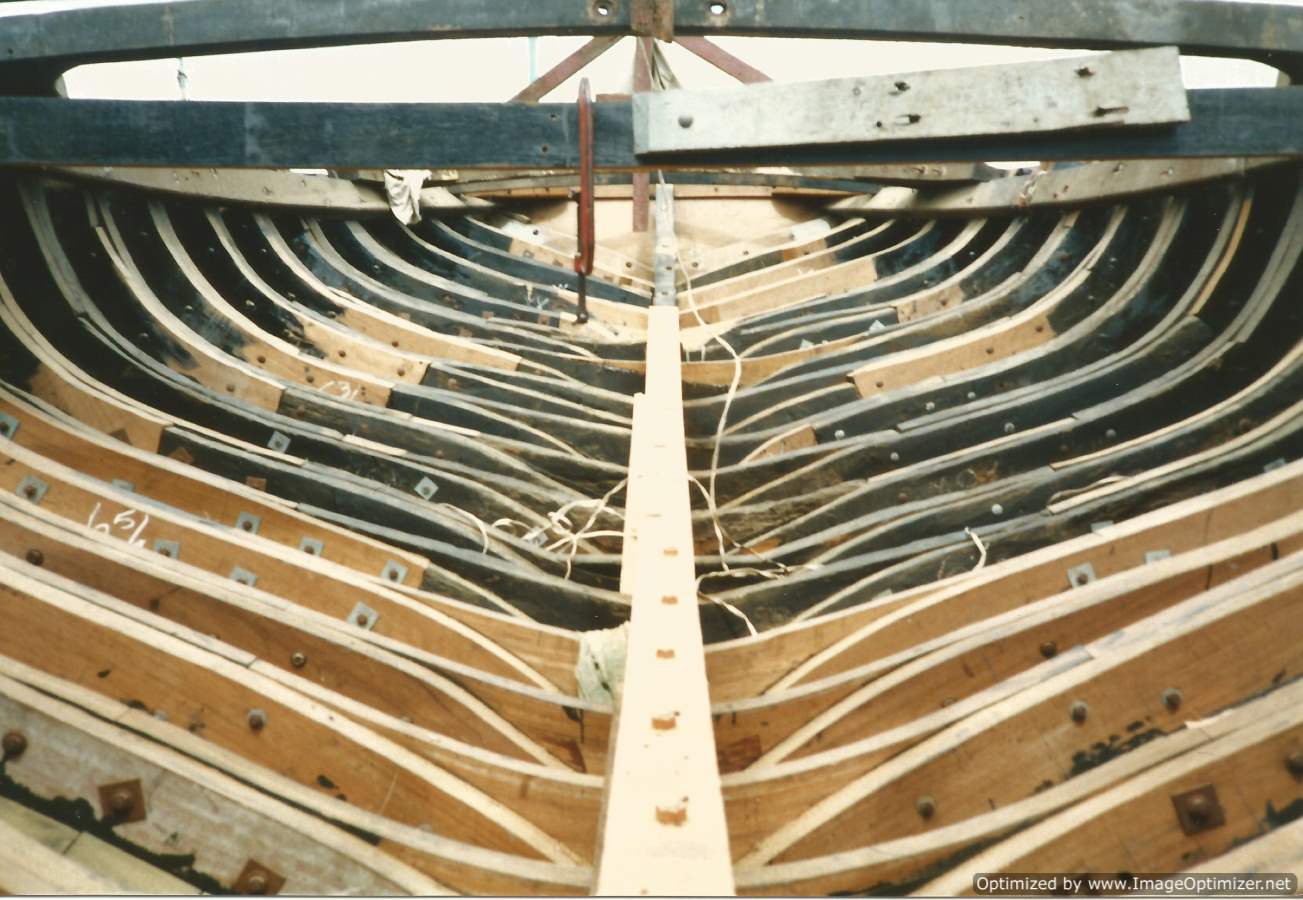Hilda Marjorie's hull interior