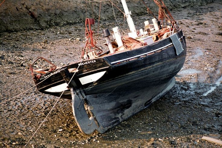 Hilda Marjorie on her keel