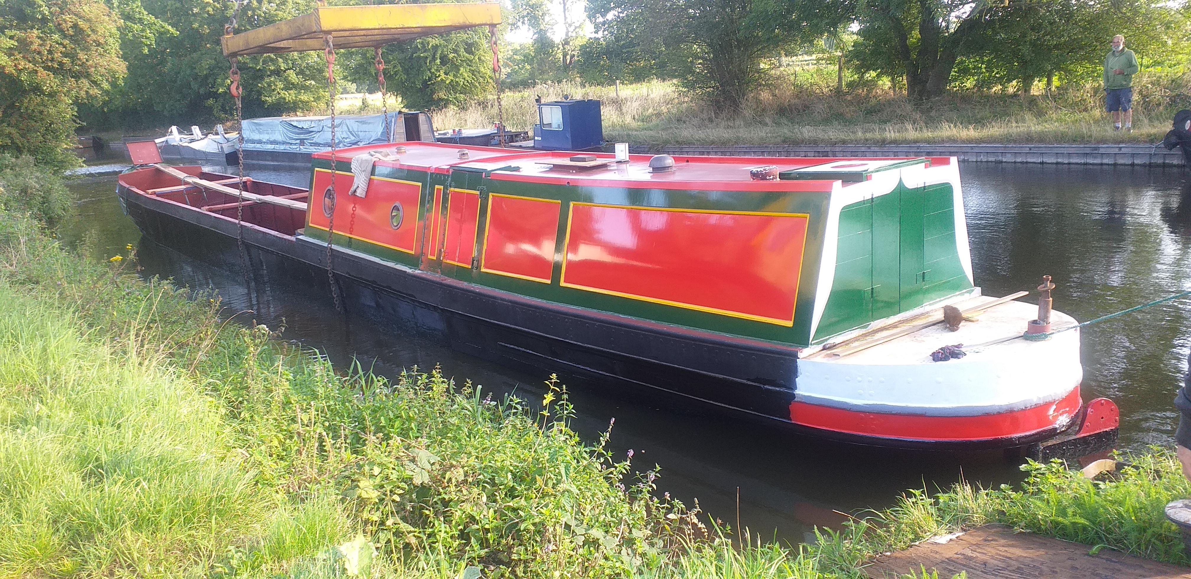 Elk moored