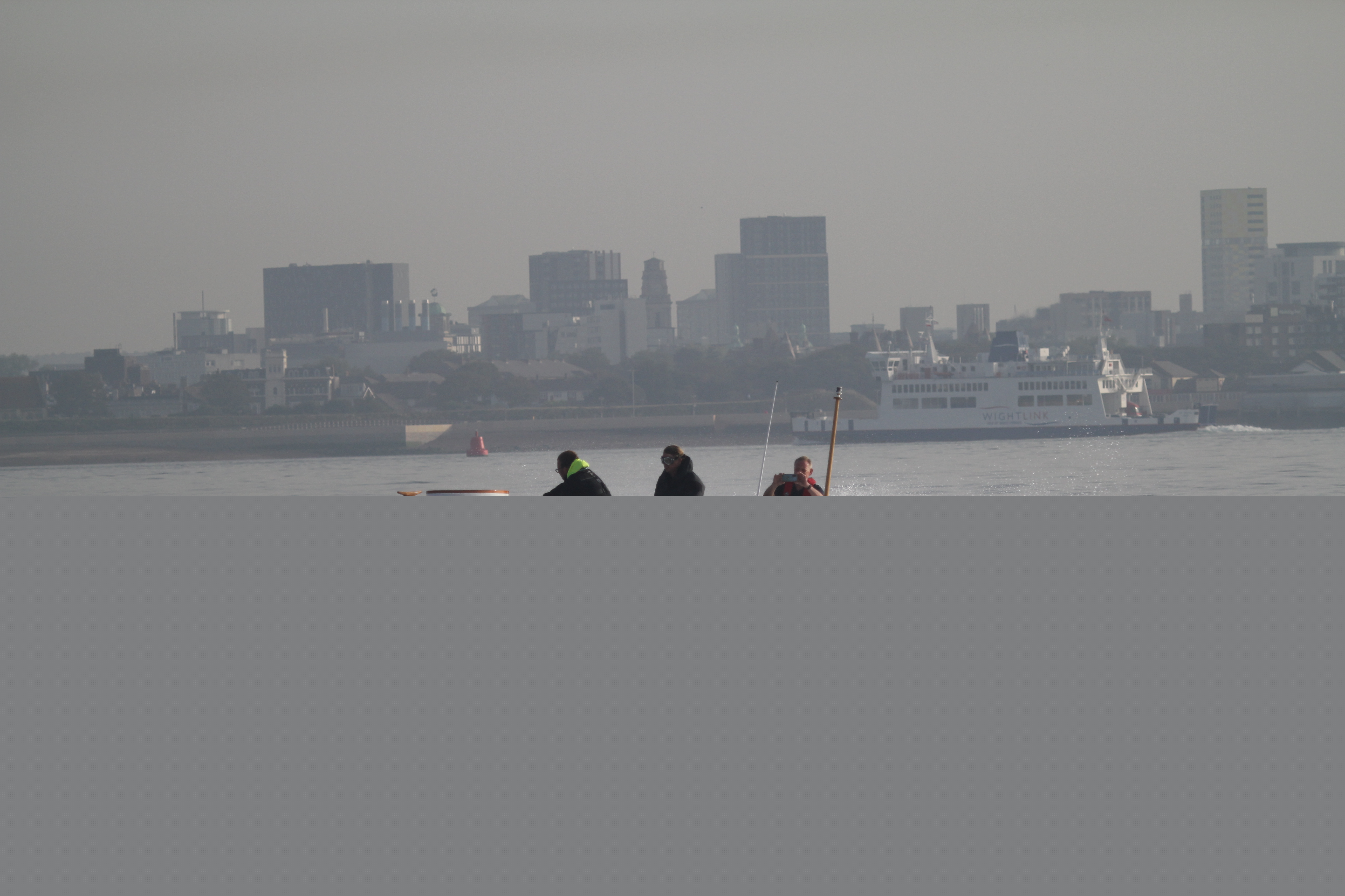 CMB4R during her sea trials