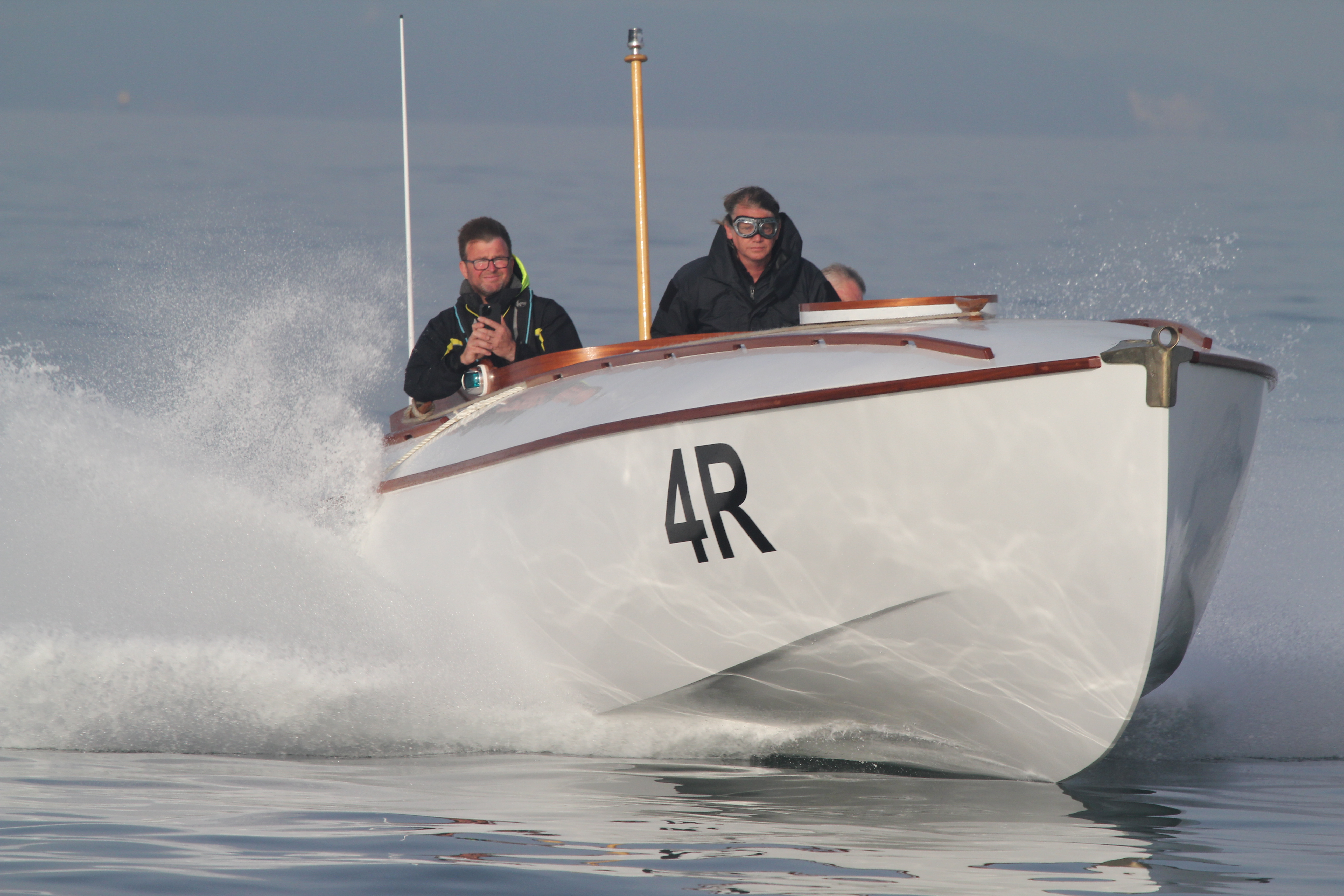 CMB4R during her sea trials