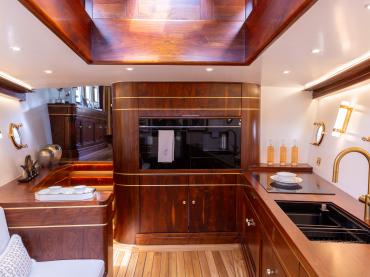 Llanthony below deck