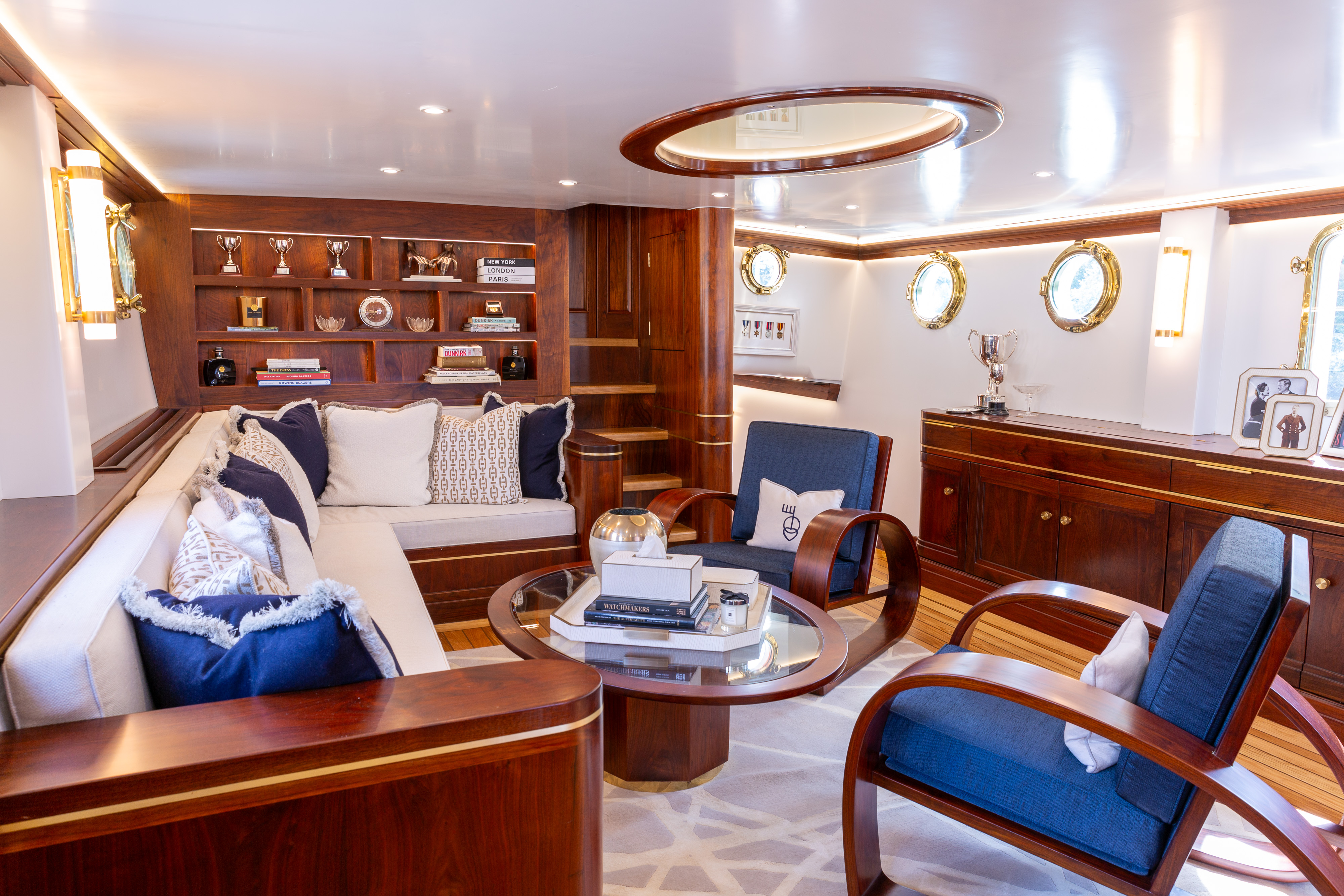 Llanthony below deck