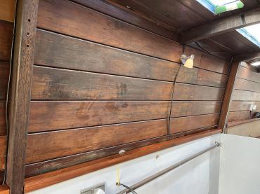 Ivy Hotholer's original interior woodwork