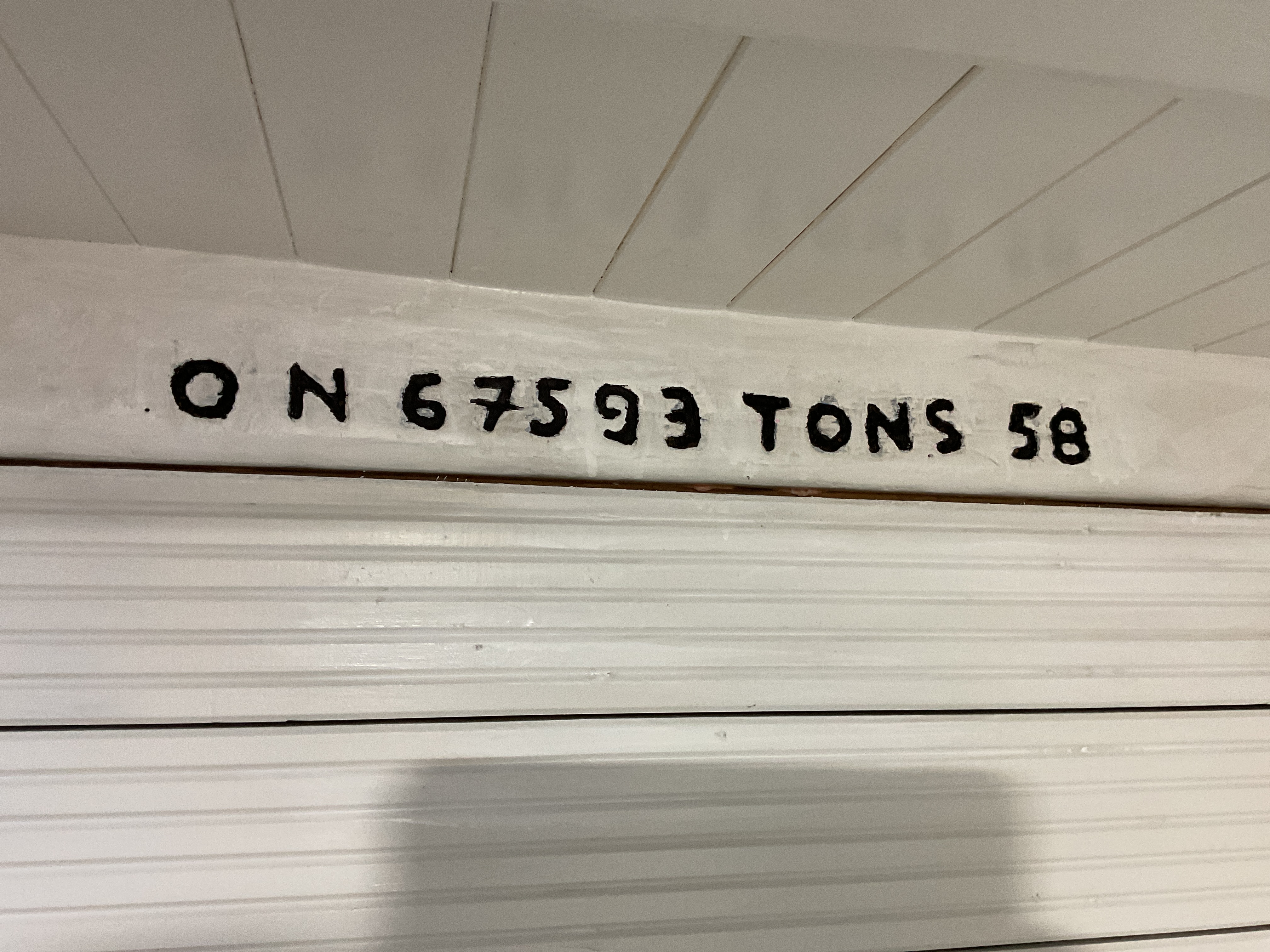 Hotspur's registration and tonnage