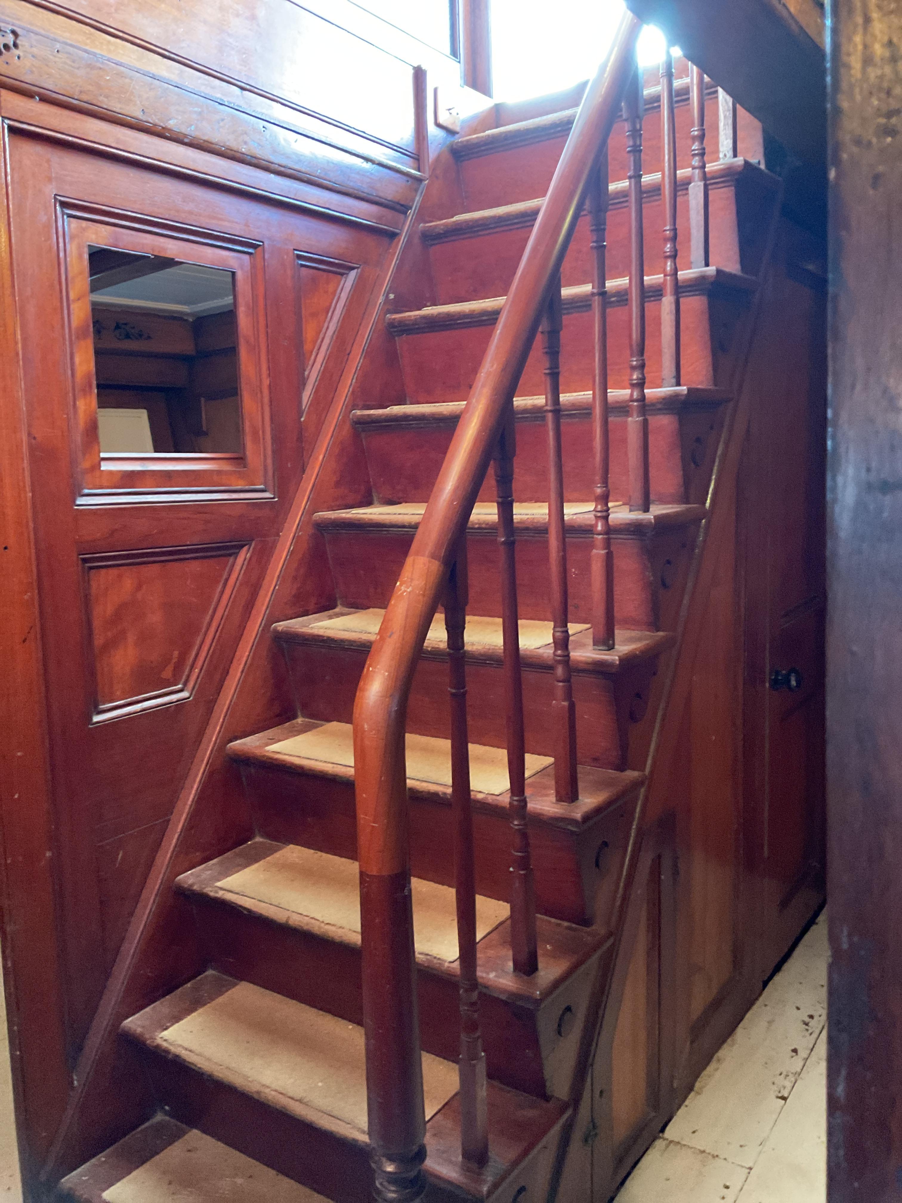 Hotspur's internal stairs