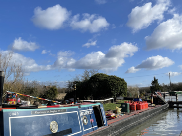 Bletchley moored