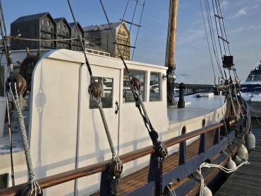 Michaela's deck from starboard