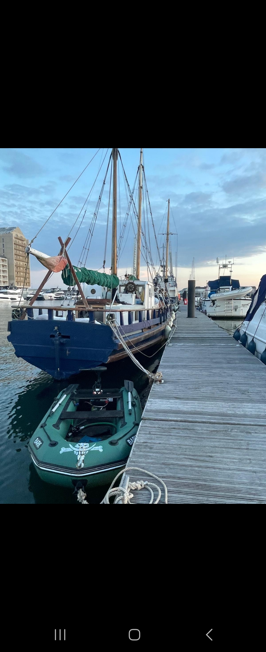 Michaela's stern view