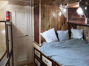 Cabin onboard Michaela