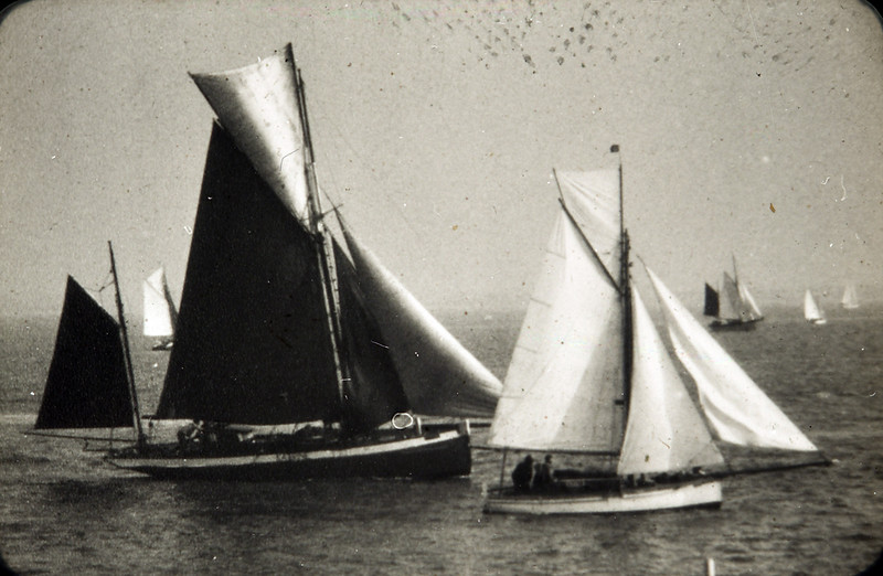 Katrine on the left