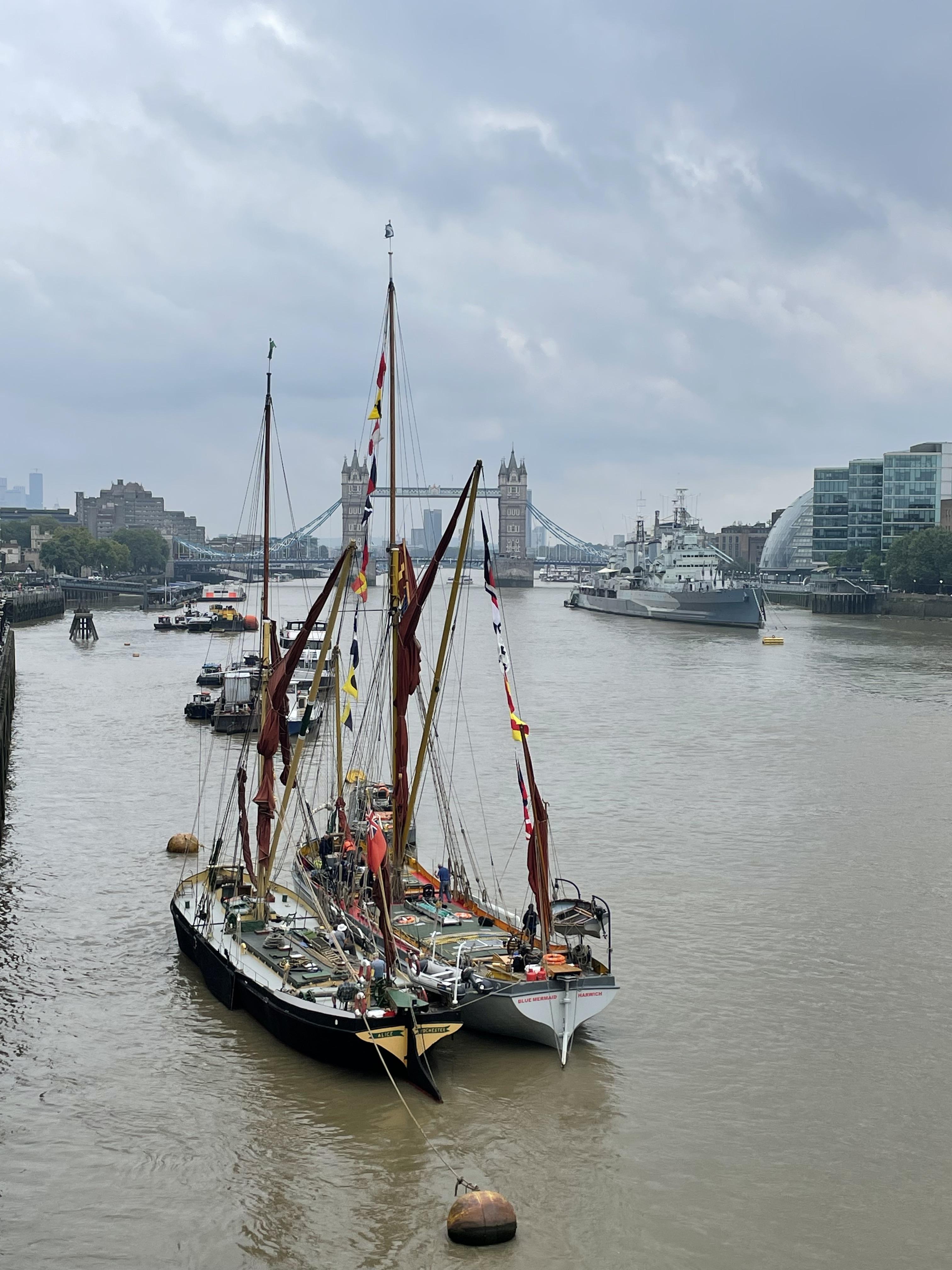 SB ALICE under sail 
