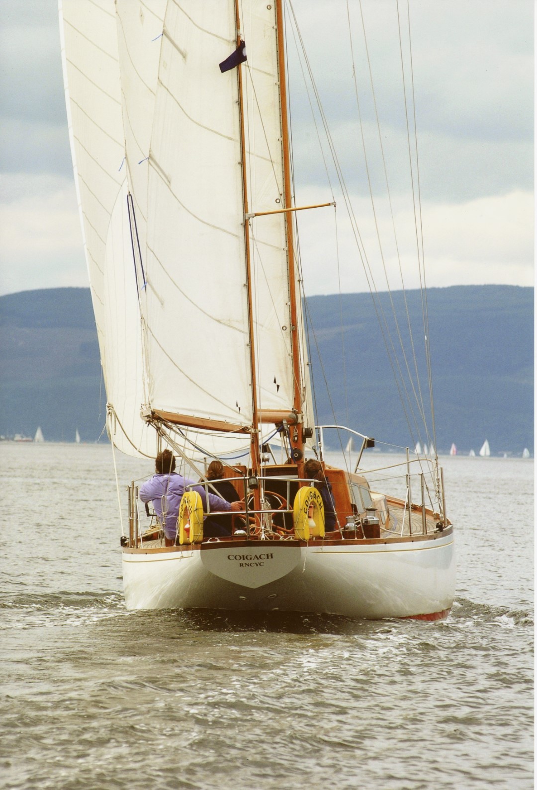 Coigach - under sail (c) David Denholm