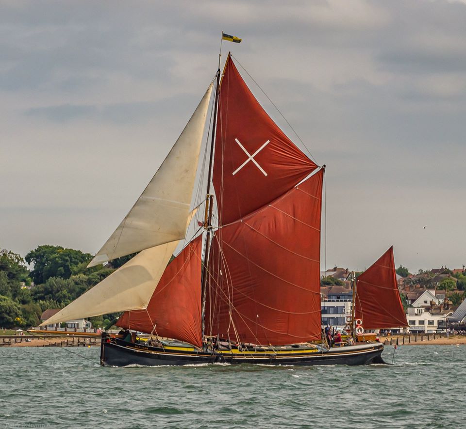 Marjorie - under sail