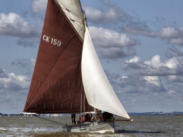 Dorothy out sailing