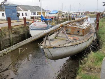 Freya at Dolphin Quay in 2016