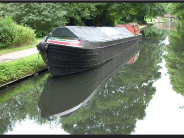 View of Saltaire from her bow