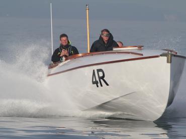 CMB4R during her sea trials