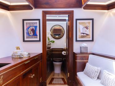 Llanthony below deck