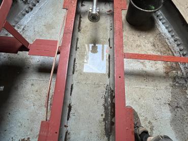 Ivy Hotholer's engine room
