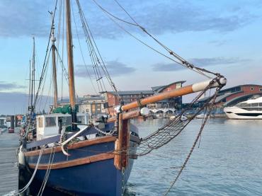 Michaela's bow view