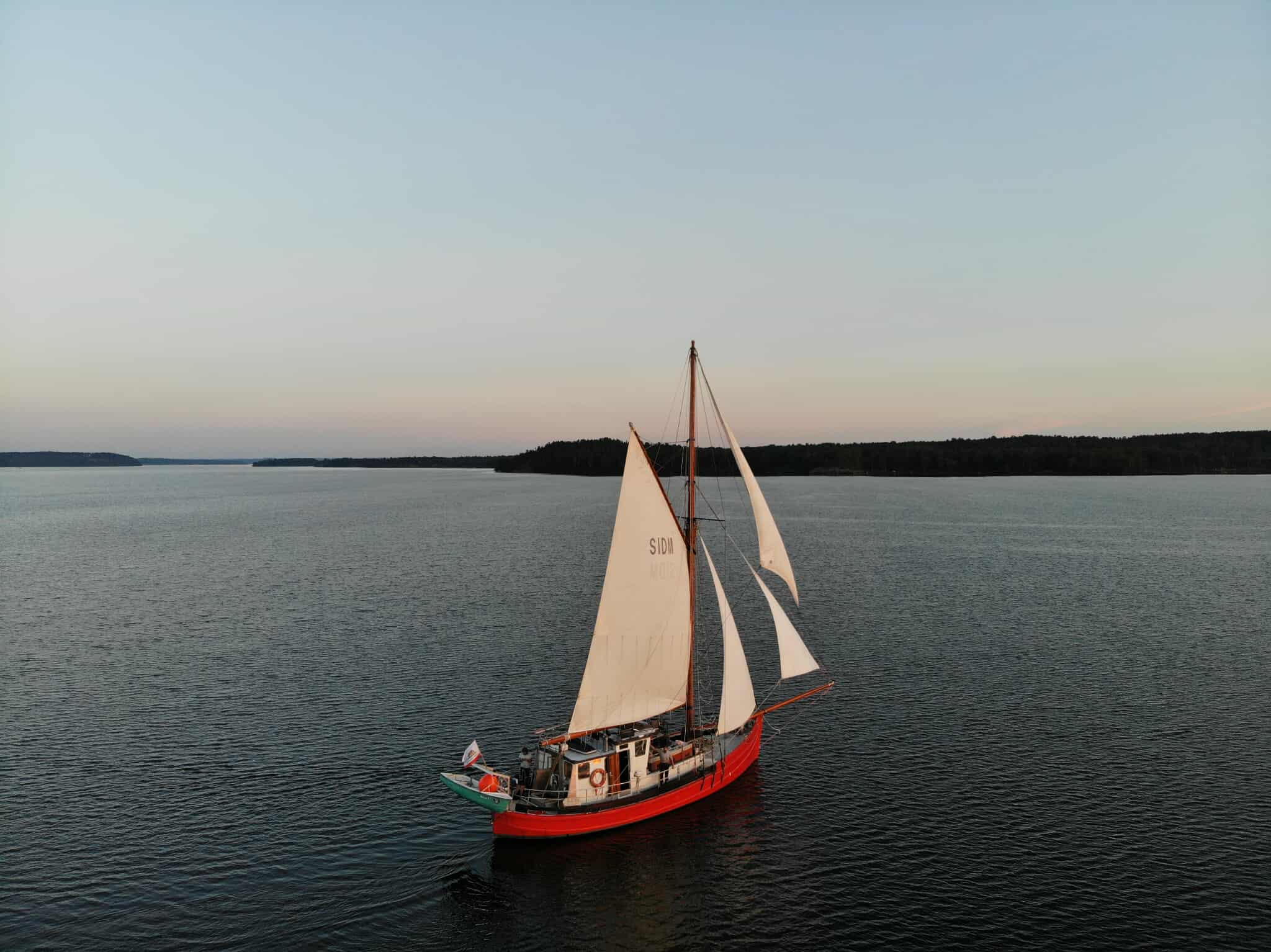 S/V Kess sailing near Stockholm